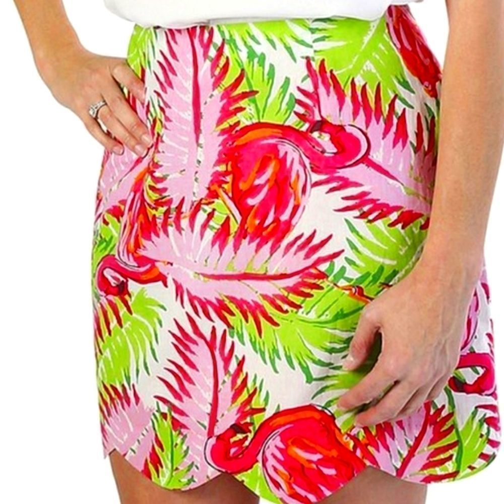 BUCKHEAD BETTIES Flamingo Peyton Skirt